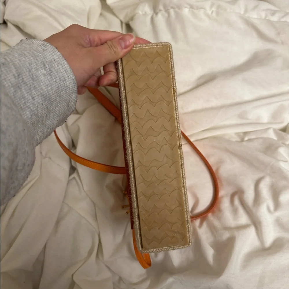 Jacquemus Orange Le Chiquito Long Cordao Bag - Picture 11 of 16